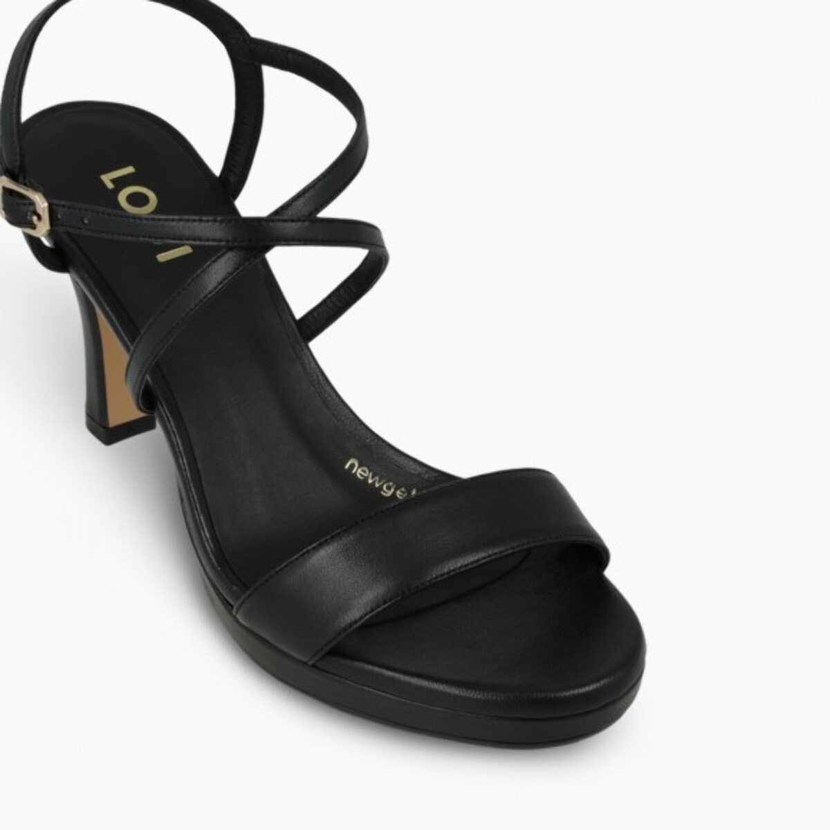 SANDALIAS NEGRAS LESERA