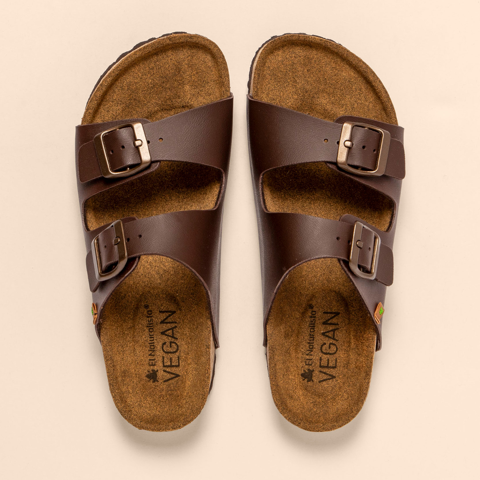 Sandalias NE50 VEGANO BROWN / WARAJI color Brown