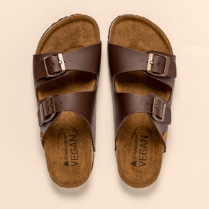 Sandalias NE50 VEGANO BROWN / WARAJI color Brown