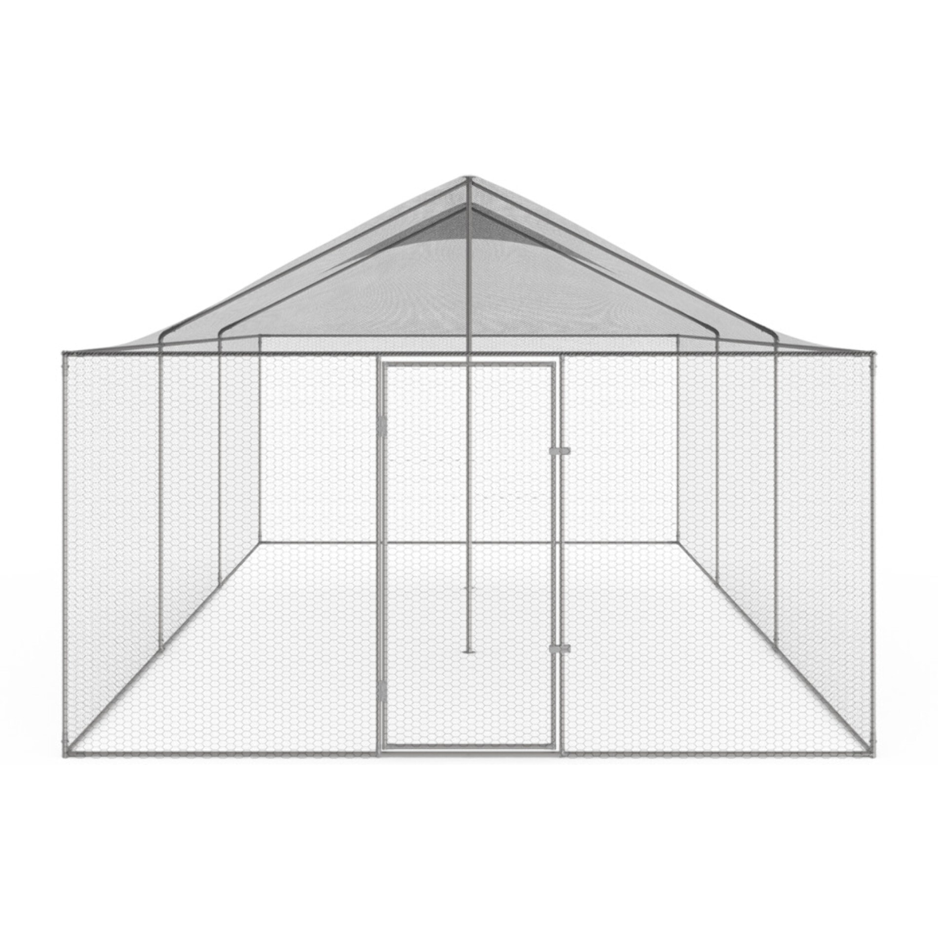 Volière grillagée 18m² - 6x3m