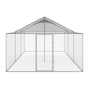 Volière grillagée 18m² - 6x3m