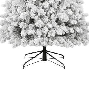 Shinny - Albero di Natale Innevato in PE, PVC e PP Ø116x210H cm, 1339 Punte