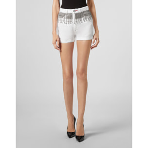 PHILIPP PLEIN Pantalones cortos vaqueros