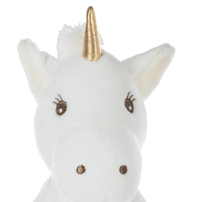 Peluche licorne Rosy H.22cm