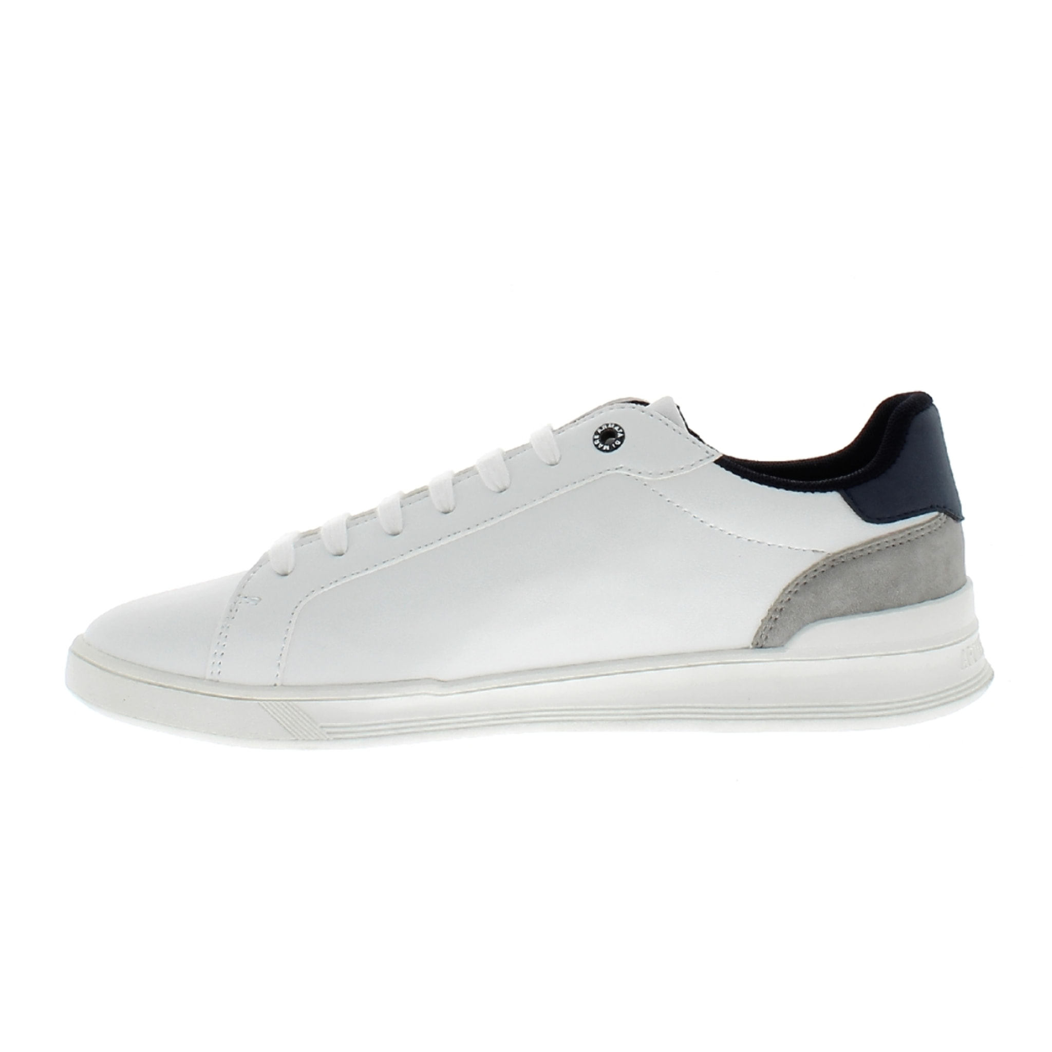 Armata di Mare Scarpe Uomo Sneakers Casual Stringate Basse con Soletta Rimovibile in Memory Foam AMU S24D545 Off White Navy