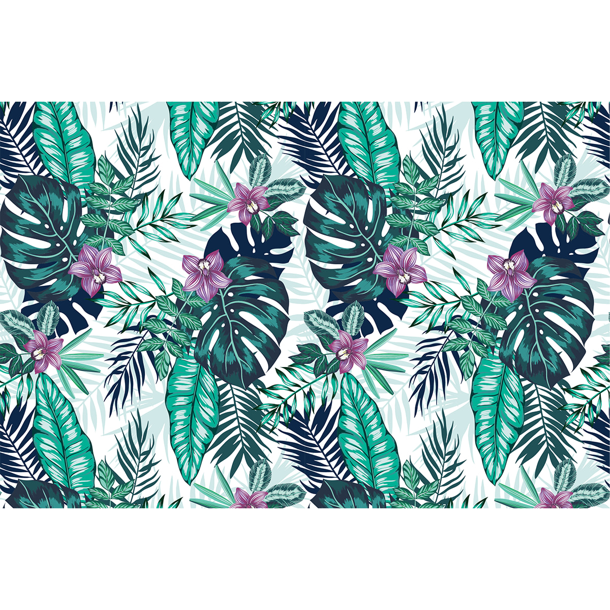 Sticker meuble tropical porrmate 60 x 90 cm