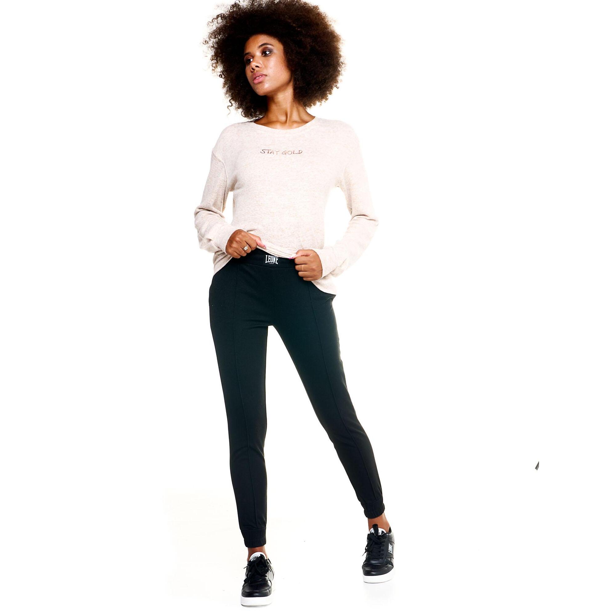 Pantalón Leone de mujer con puño Winter Chic Boxing