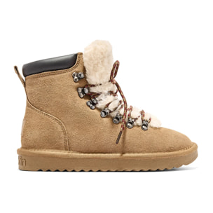 Botas Australianas de Mujer Nordic Lite Hook en Marrón Claro D.Franklin