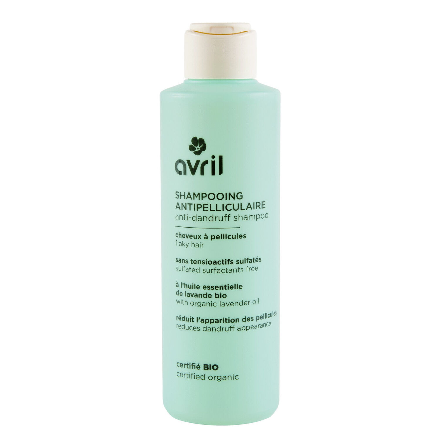 Shampooing Antipelliculaire - 250ml Certifié Bio - Shampooing Antipelliculaire Certifié Bio