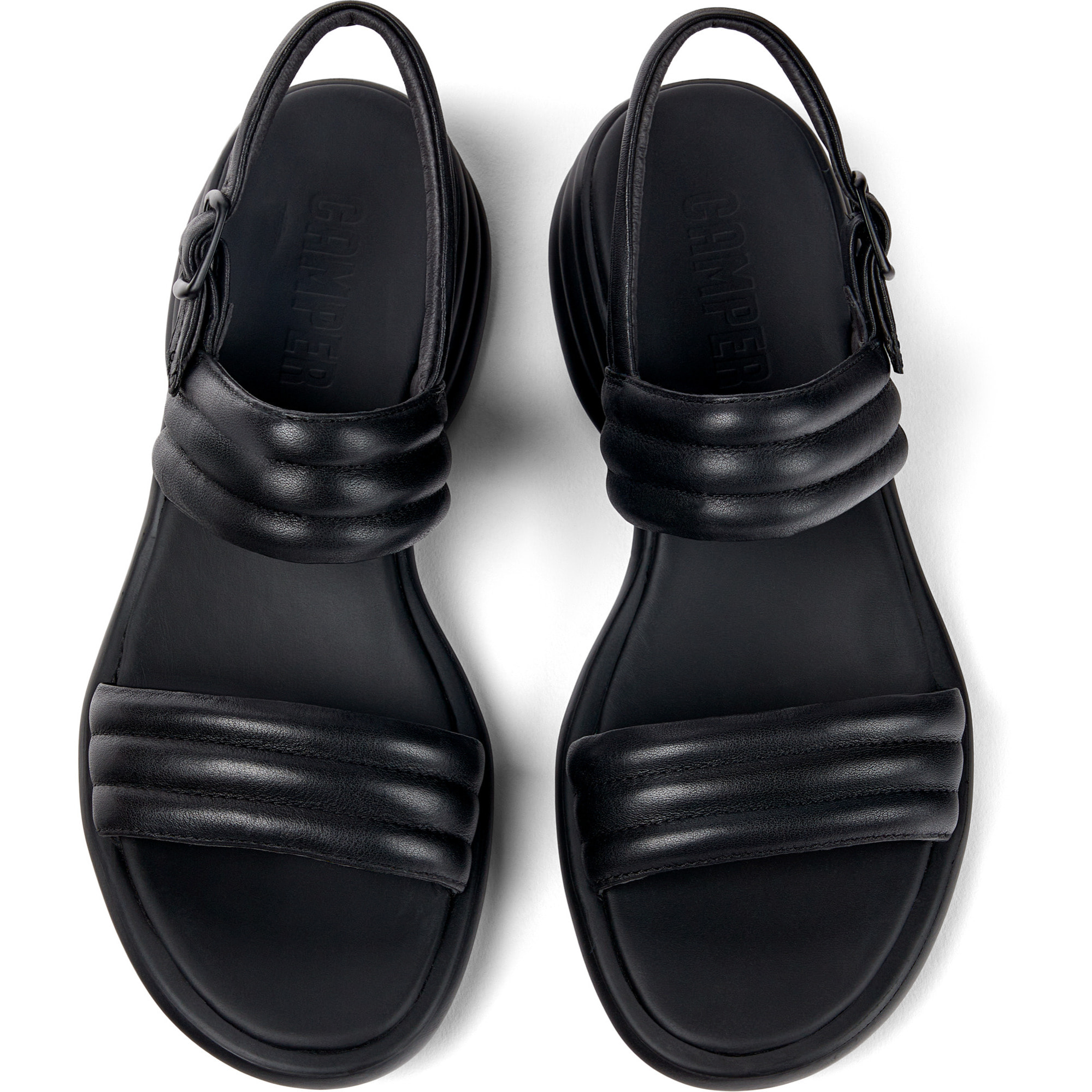 Sandali - CAMPER Spiro - Nero - Pelle liscia