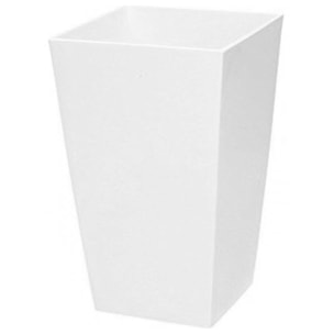 Maceta Urbi 2 litros, de plastico, en color Blanco