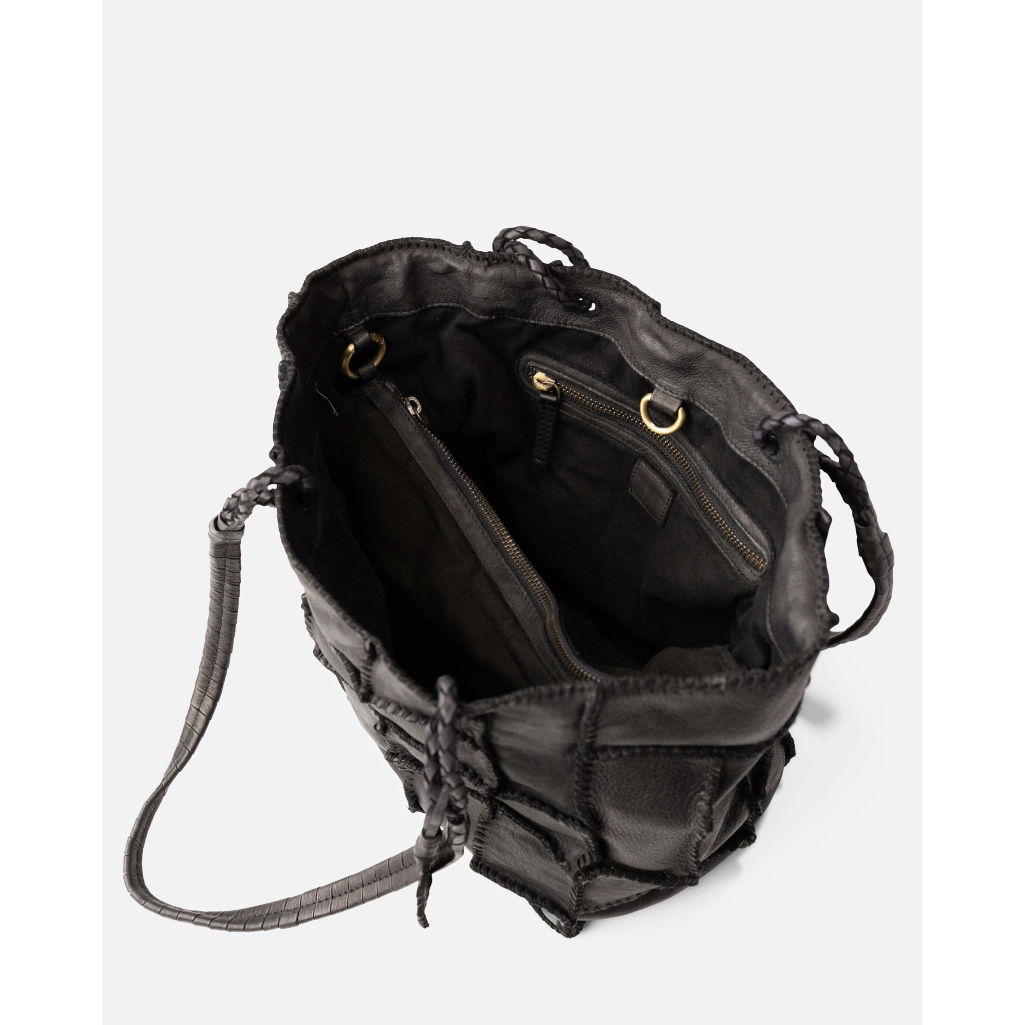 Bolso de hombro BIBA Oley de piel
