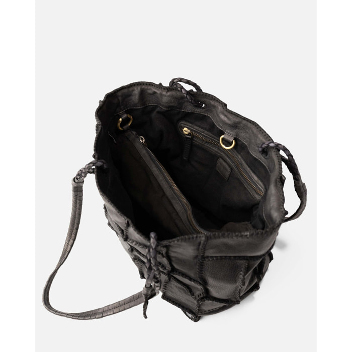 Bolso de hombro BIBA Oley de piel
