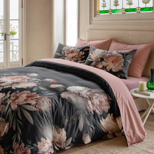 Funda nórdica hanna negro