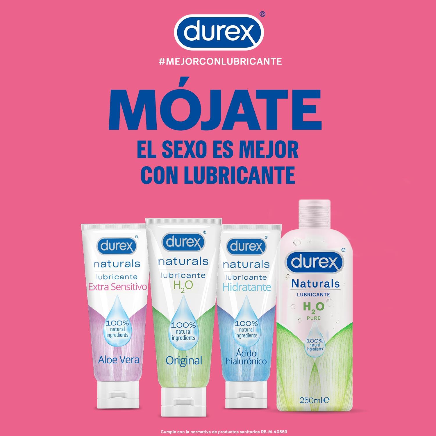 PACK DUREX LUBRICANTE NATURALS 100 ML