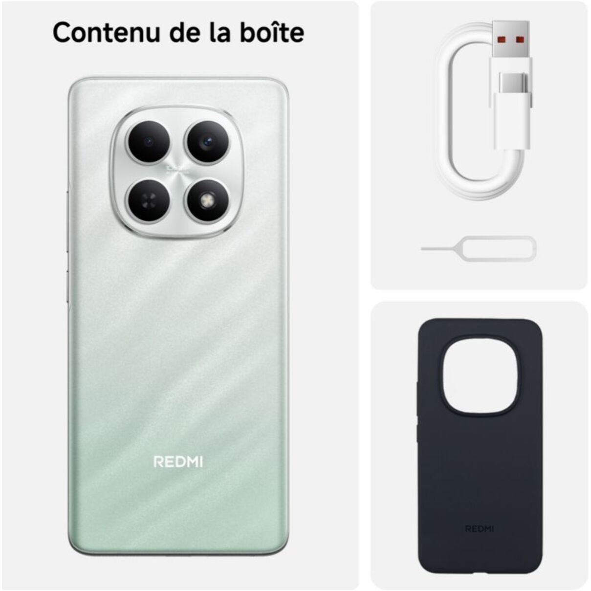 Smartphone XIAOMI Redmi Note 15 Vert 128Go 4G