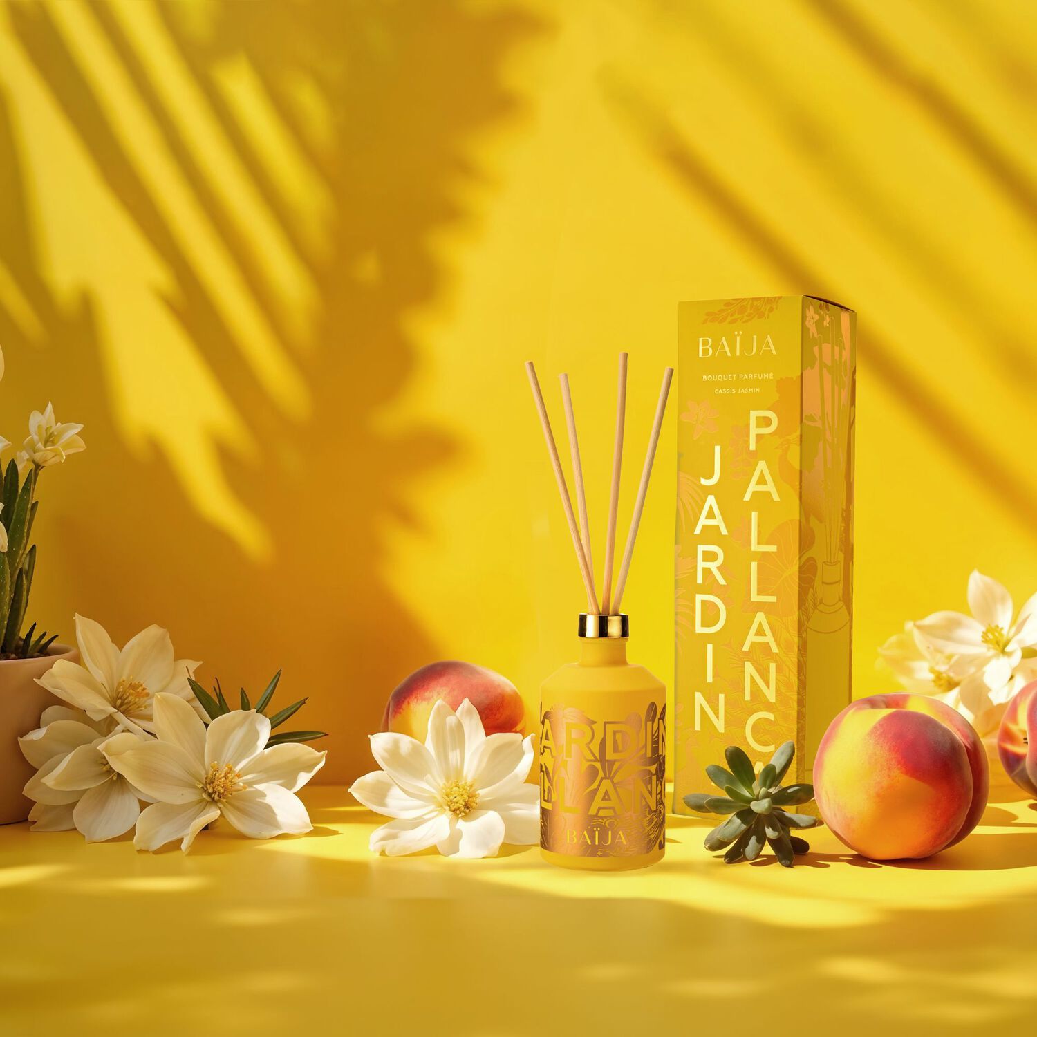 Jardin pallanca - Bouquet Parfumé 365 ml et 4 brins de rotin