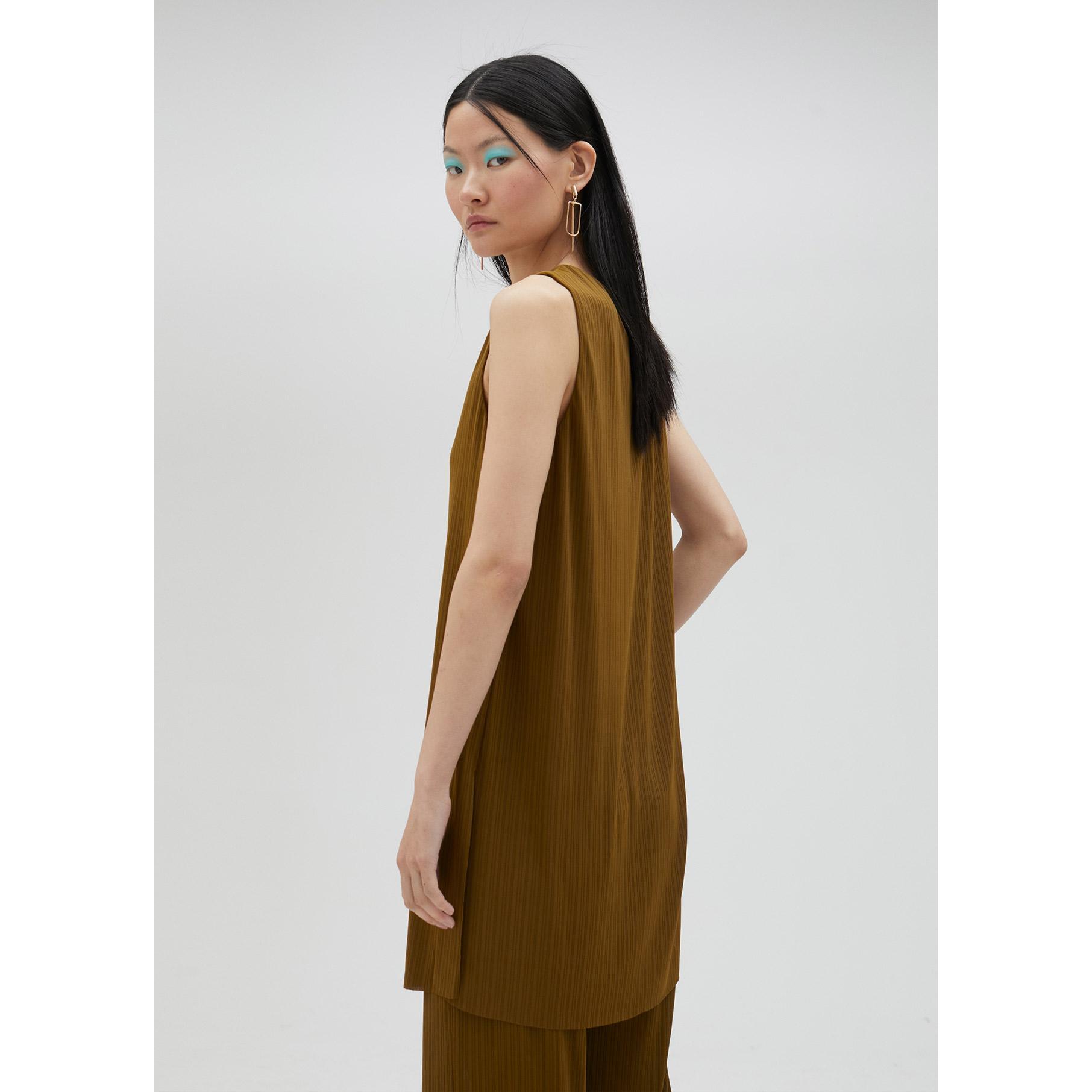 Top lungo in maglia