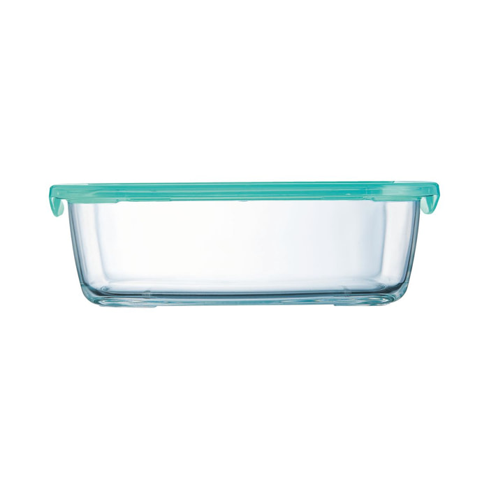 Barattolo ermetico rettangolare 122 cl Keep'n Box + Coperchio Lagoon - Luminarc