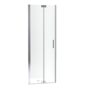 Porte de douche pliante 80 x 200 cm Contra chromé