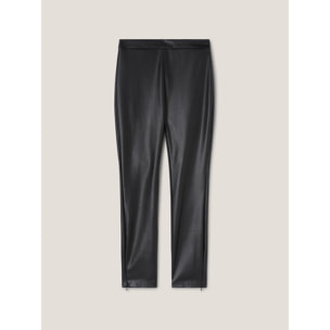 Motivi - Pantalón super skinny de piel sintética - Negro