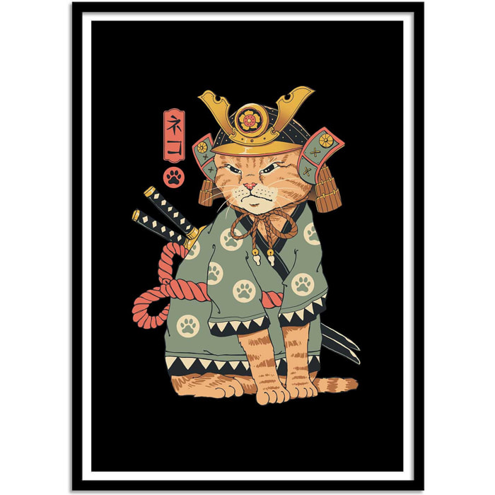 Affiche - Neko Samurai - Vincent Trinidad