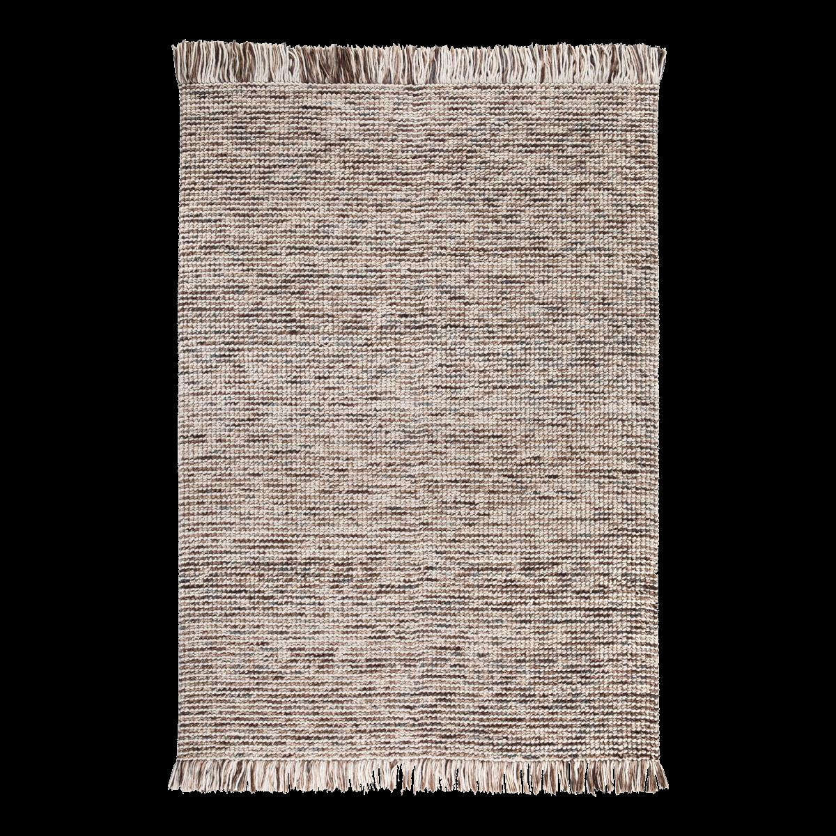 Tapis salon et chambre tissé en laine motif ethnique JUVU