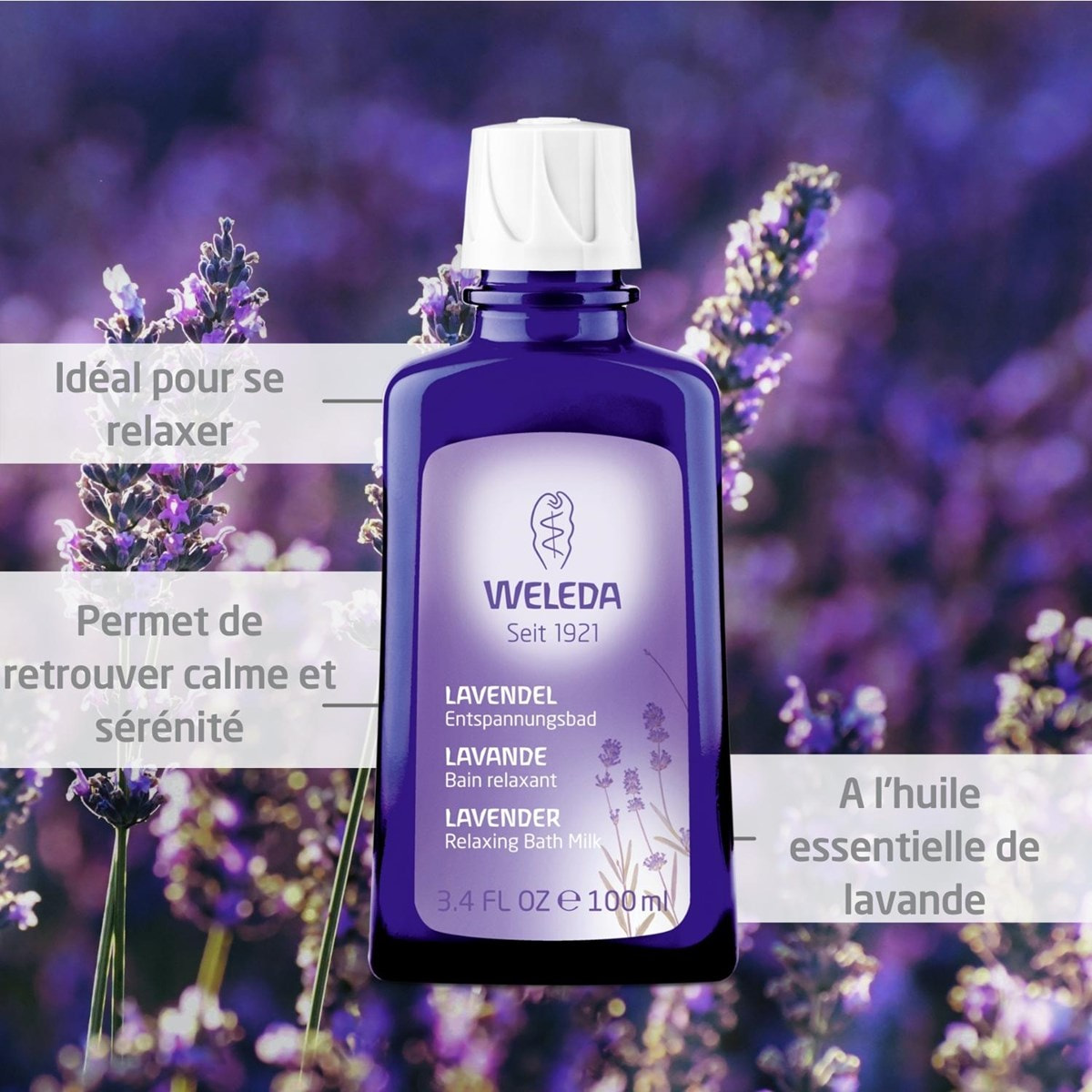 WELEDA - Bain relaxant à la Lavande - 200 ml