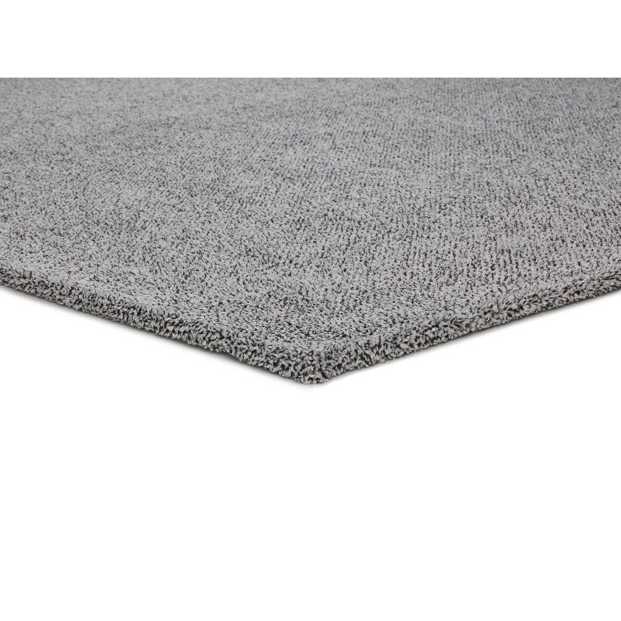 SAFFI Alfombra lisa lavable gris, varias medidas disponibles