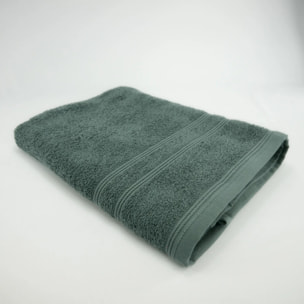 Drap de bain - Grand Bain Gris vert - 90x150cm - 350g/m²