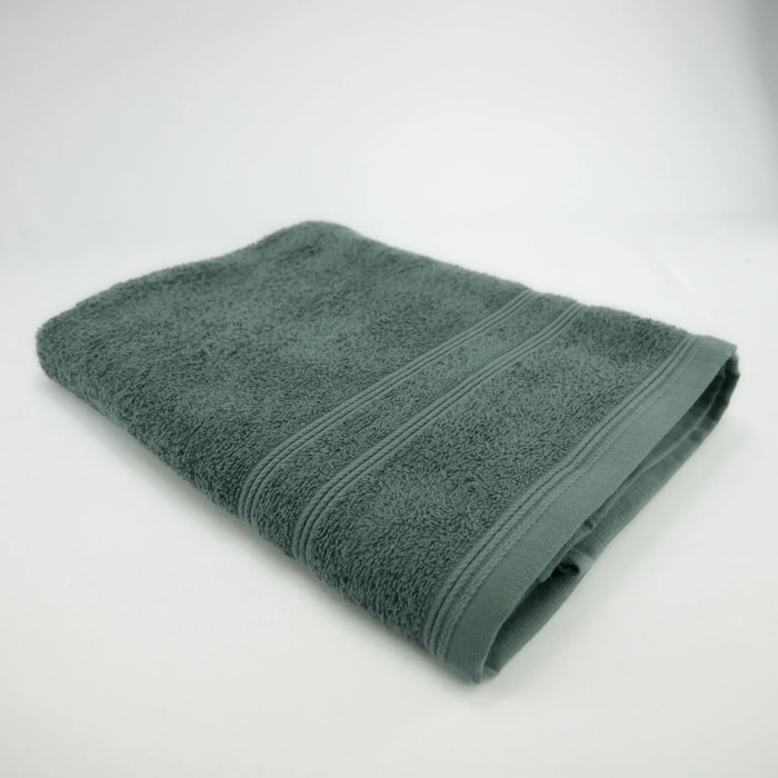 Drap de bain - Grand Bain Gris vert - 90x150cm - 350g/m²