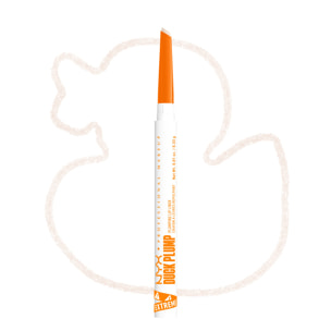 NYX Professional Makeup Duck Plump Plumping Lip Liner, crayon à lèvres, jusqu'à 10h de tenue, fini mat, Ducking Clear