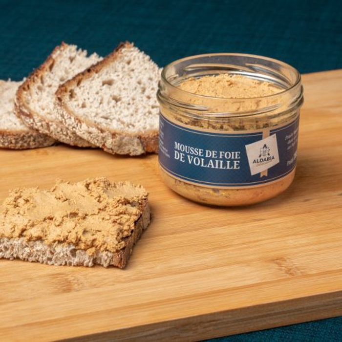 2 Mousses de foie de volaille - 2x180g - France