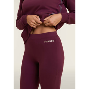 Leggings con cucitura posteriore a cuore