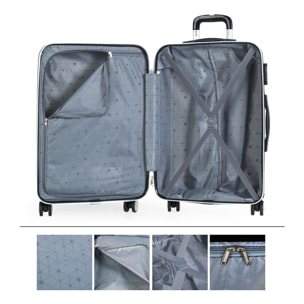 Maleta Itaca Elba Set De 2 Unidades Blanco