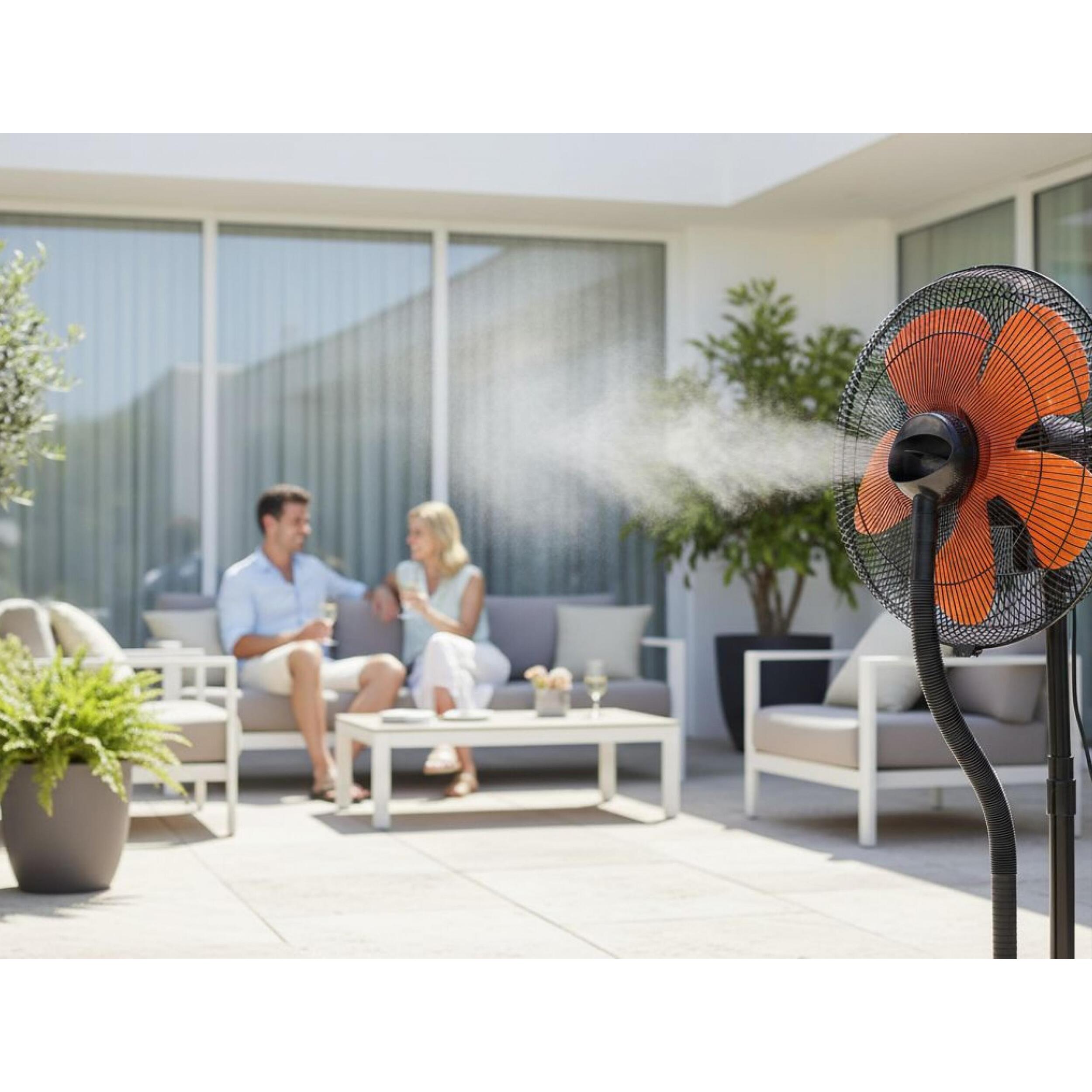 Ventilateur brumisateur à haut débit et réservoir de 6 L
