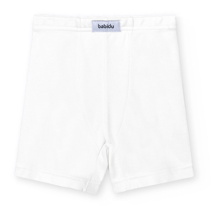 Boxer Basico Niño Bambu Blanco Talla 10