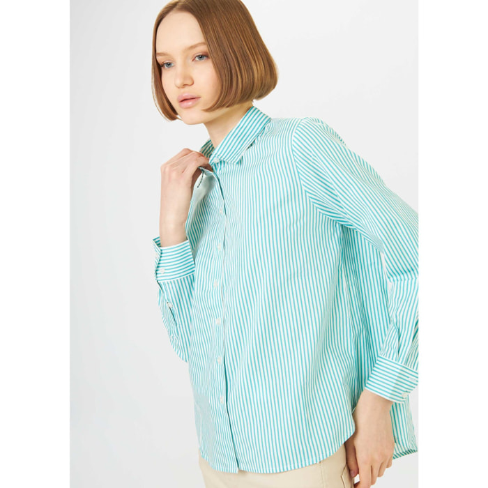 CAMICIA TURCHESE CONBIPEL