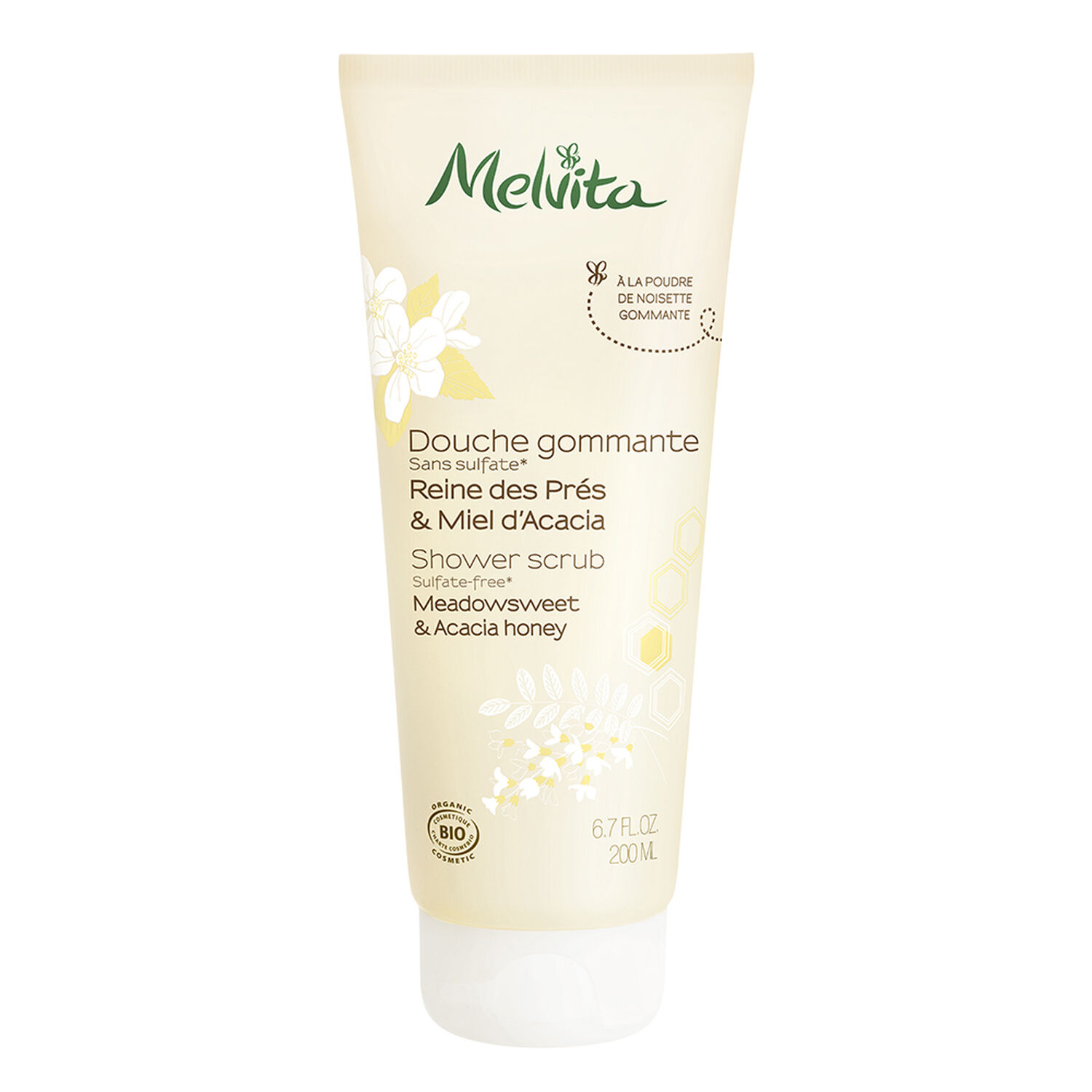 Douche Gommante - Reine des Prés & Miel d' Acacia 200 ml