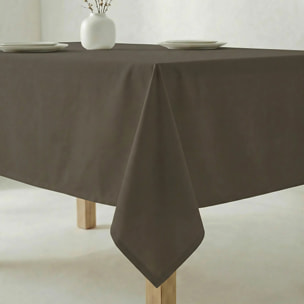 Nappe antitache au toucher tissu imperméable CHOCO
