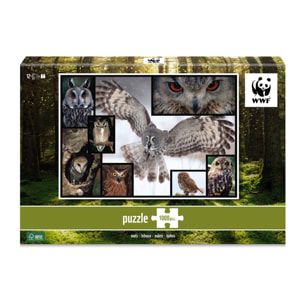 WWF PUZLE - BUHOS 1000 PIEZAS