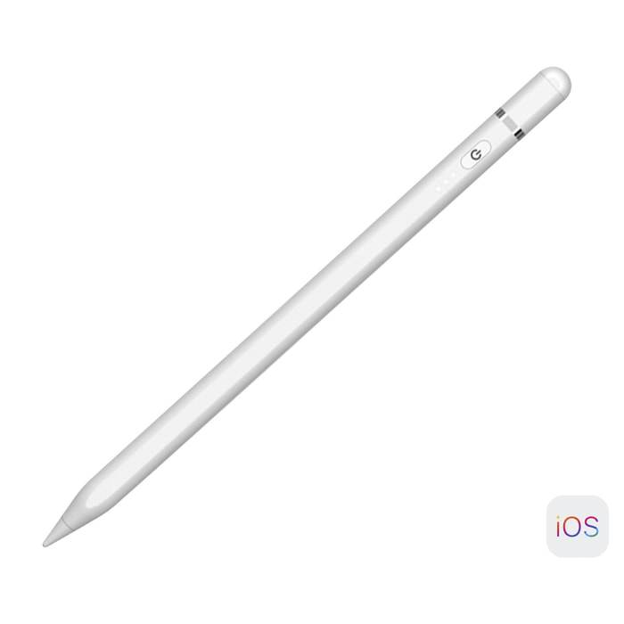 Penna a matita P7-L per iPad. Certificato MFI, con ricarica Lightning e assorbimento magnetico.