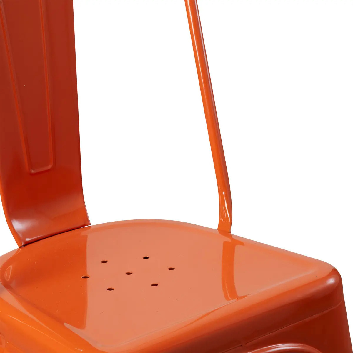 Chaise "Niko" orange