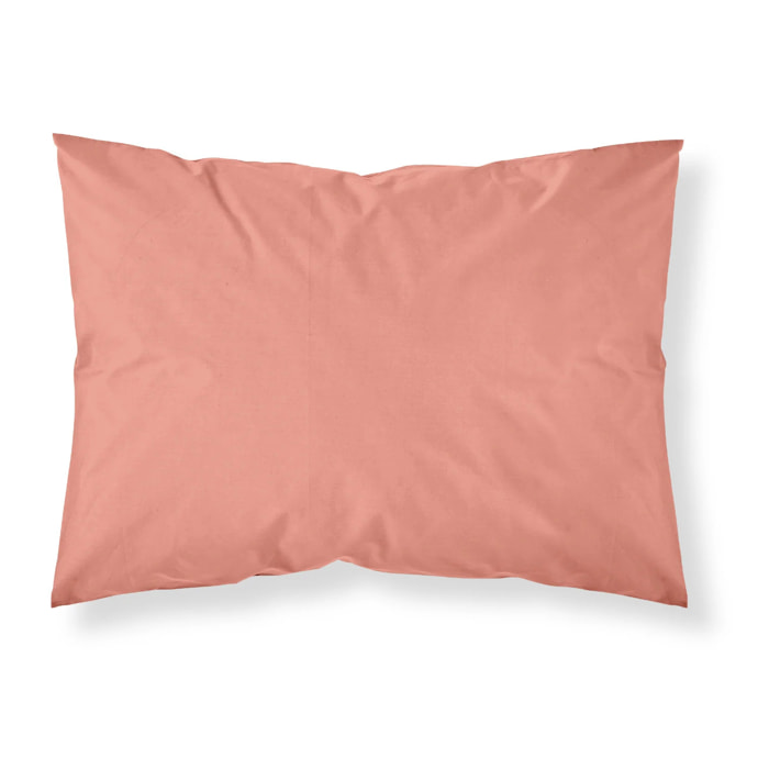 Taie d’oreiller en popeline 80 fils Coral