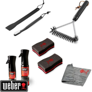 Nettoyant barbecue WEBER Kit de nettoyage bbq Q & Pulse