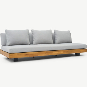 Salon de jardin 5 places en bois FSC - CAPRI