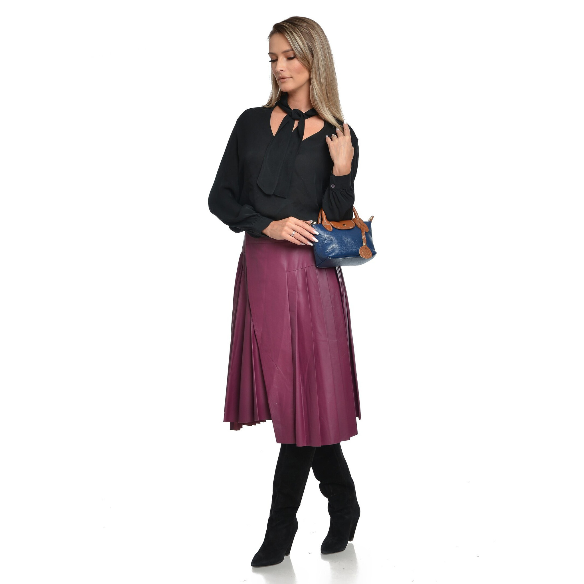 Borsa a spalla Roberta M Blu