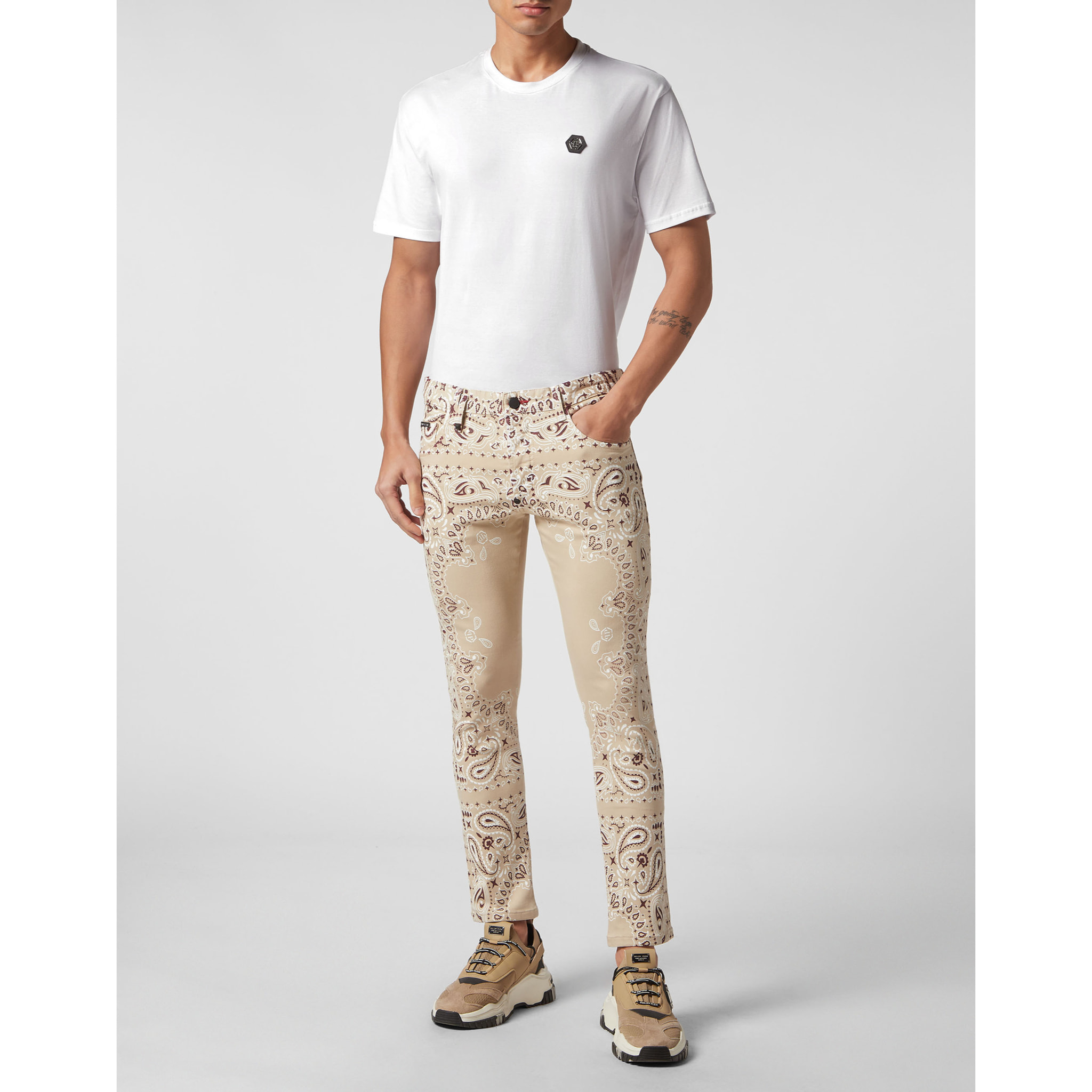 PHILIPP PLEIN Vaqueros Skinny Fit PAISLEY