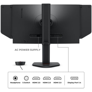 Ecran PC Gamer BENQ ZOWIE XL2566X+ 24" Full HD 400Hz Ultra Fast TN