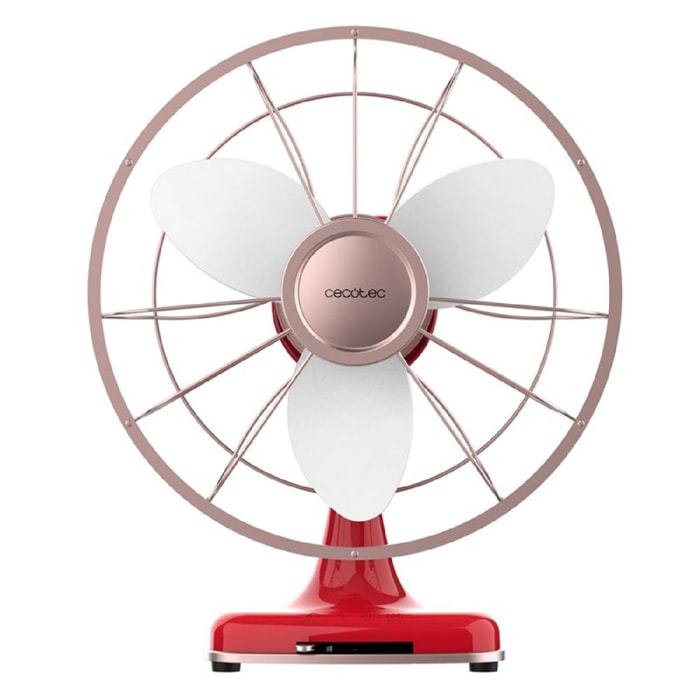 Cecotec Ventilateur de table EnergySilence 1090 RetroDesk Design